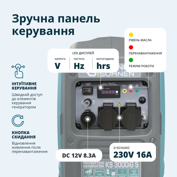Інверторний генератор KS 3000iG S
