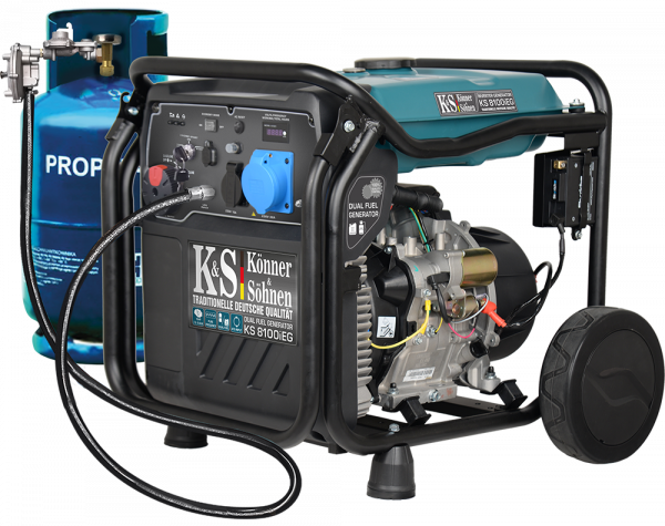 Інверторний газобензиновий генератор KS 8100iEG