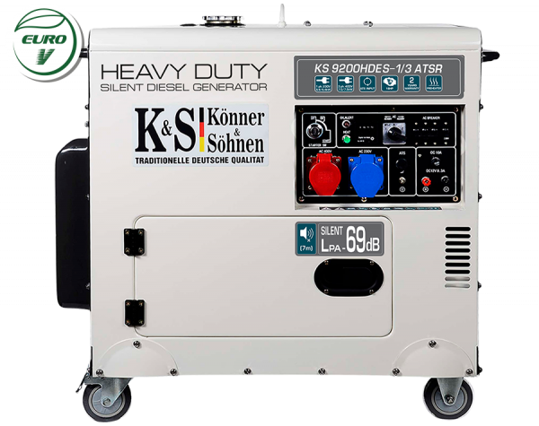 Дизельний генератор KS 9200HDES-1/3 ATSR