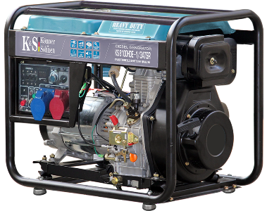 Дизельний генератор KS 8100HDE-1/3 ATSR (Euro V)